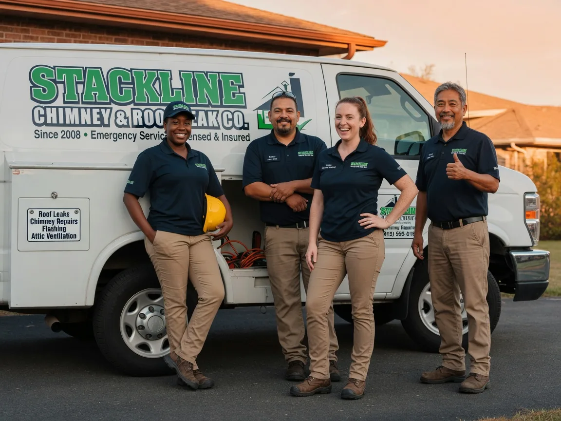 Chimney flashing repair company in Orland, CA
